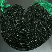 Gemstone Jewelry Beads Tourmaline DIY green 3mm Sold Per Approx 16 Inch Strand