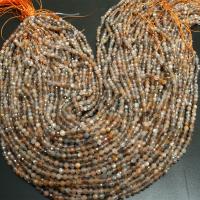 Natural Moonstone Beads, DIY & different size for choice, multi-colored, Sold Per Approx 16 Inch Strand