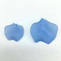 Plastic Pendants petals injection moulding DIY & frosted Sold By Bag