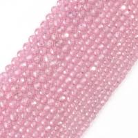 Cubic Zirconia Beads DIY & faceted Sold By Strand