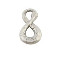 304 Stainless Steel Pendant, fashion jewelry & Unisex, original color, 22.50x11.50x2mm, Hole:Approx 2.5mm, Sold By PC