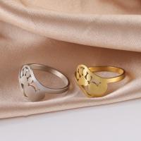 Ring Finger Titantium stali, biżuteria moda & dla obu płci & różnej wielkości do wyboru, dostępnych więcej kolorów, sprzedane przez PC