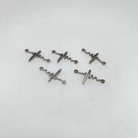 304 Stainless Steel Connector Electrocardiographic polished DIY & 1/1 loop original color Approx 1.5mm Sold By PC