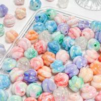 Acrylic Jewelry Beads, DIY, more colors for choice, 16mm, 10PCs/Bag, Sold By Bag