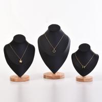 Leather Necklace Display PU Leather durable Sold By PC