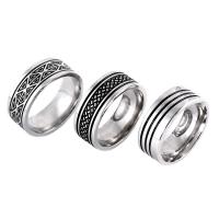 Stainless Steel Finger Ring 304 Stainless Steel plated Unisex  original color Sold By PC