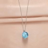 Zinc Alloy Jewelry Necklace with Resin fashion jewelry nickel lead & cadmium free 50cm Sold By PC