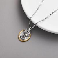Zinc Alloy Jewelry Necklace fashion jewelry & for man nickel lead & cadmium free 45cm Sold By Bag