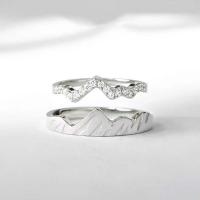Cink Alloy Finger Ring, modni nakit & za žene & s Rhinestone, više boja za izbor, nikal, olovo i kadmij besplatno, Prodano By Torba