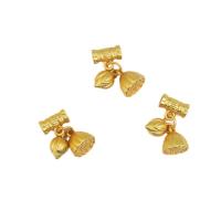 Perline vuote in ottone, placcato color oro, DIY & stili diversi per la scelta, dorato, 10PC/borsa, Venduto da borsa