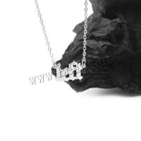 Titanstahl Halskette, mit Verlängerungskettchen von 5cm, Modeschmuck & unisex, keine, frei von Nickel, Blei & Kadmium, Länge:ca. 48 cm, verkauft von PC