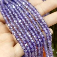 Gemstone Jewelry Beads, Cubic Zirconia, DIY & different size for choice & faceted, more colors for choice, Sold Per Approx 38 cm Strand