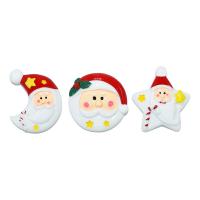 Mobile Phone DIY Decoration Resin Santa Claus epoxy gel & Christmas Design Approx Sold By Bag