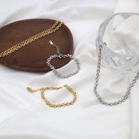 Nerezová ocel šperky náramek, 304 Stainless Steel, módní šperky & různé styly pro výběr & pro ženy, více barev na výběr, nikl, olovo a kadmium zdarma, Prodáno By PC