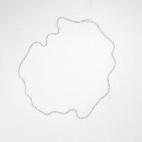 Sterling Silber Halsketten, 925er Sterling Silber, Modeschmuck & für Frau, keine, frei von Nickel, Blei & Kadmium, 40cm,45cm, verkauft von PC