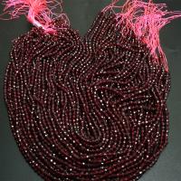 Natürlicher Granat Perlen, DIY & verschiedene Größen vorhanden, verkauft per ca. 16 ZollInch Strang