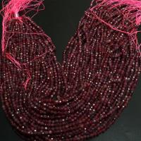 Perles bijoux en pierres gemmes, tourmaline, DIY & normes différentes pour le choix, rouge, Vendu par Environ 16 pouce brin