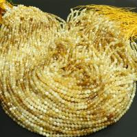 Perline in opale mare, Apal giallo, DIY, grado A, 4mm, Venduto per Appross. 16 pollice filo