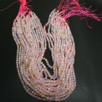 Gemstone Jewelry Beads, Morganite, DIY, Grade AA, 4mm, Sold Per Approx 16 Inch Strand