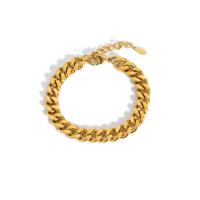 Stainless Steel Anklet 304 Stainless Steel with 5cm extender chain 18K gold plated fashion jewelry & for woman golden 8mm Length Approx 20 cm Sold By PC
