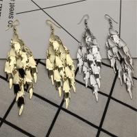 Zinc Alloy Drop Earring plated fashion jewelry & for woman nickel lead & cadmium free 50-80mm Sold By Pair