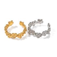 Prst prsten z nerezové oceli, 304 Stainless Steel, módní šperky & pro ženy, více barev na výběr, 6.50mm, Prodáno By PC