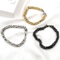 Stainless Steel Jewelry Bracelet 304 Stainless Steel plated fashion jewelry & for man nickel lead & cadmium free 6.5mm Length Approx 200 mm Sold By PC