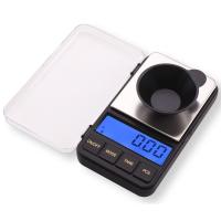 Digital Pocket Scale, ABS Plastic, with Stainless Steel, Rectangle, 123x72.50x23mm, Sold By PC