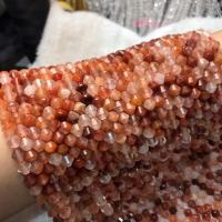 Perles bijoux en pierres gemmes, soucoupe, poli, DIY, 6x6mm, Vendu par Environ 38-40 cm brin