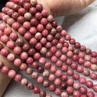 Rhodonit Perlen, Rhodonitis, poliert, DIY & verschiedene Größen vorhanden, verkauft per ca. 38-40 cm Strang