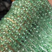 Quartz naturel bijoux perles, Strawberry Quartz, poli, DIY, vert, 5x8mm, Vendu par Environ 38-40 cm brin