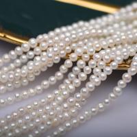 Naturales agua dulce perlas sueltas, Perlas cultivadas de agua dulce, Bricolaje, Blanco, 7-8mm, longitud:aproximado 35-38 cm, 500T/Bolsa, Vendido por Bolsa