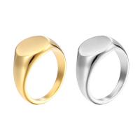 Stainless Steel Finger Ring, 304 Stainless Steel, Vacuum Ion Plating, fashion jewelry & for man, more colors for choice, US Ring Size:8, Sold By PC