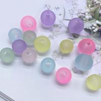 Transparent Acrylic Beads, Round, DIY & different size for choice, more colors for choice, Sold By Bag