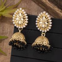 Zinc Alloy Stud Earring with Seedbead plated fashion jewelry & for woman nickel lead & cadmium free Sold By Pair
