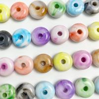 Akryl smycken pärlor, Abacus, formsprutning, DIY, fler färger för val, 16mm, Ca 365PC/Bag, Säljs av Bag