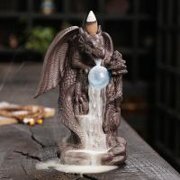 Backflow Incense Burner Purple Clay half handmade for home and office & durable Sold By PC