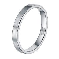 Пара кольца перста, Вольфрама сталь, ювелирные изделия моды & Мужская & разный размер для выбора, Много цветов для выбора, 3mm, продается PC