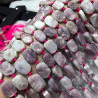 Perles bijoux en pierres gemmes, tourmaline, poli, DIY, violet, 11x15mm, Vendu par Environ 38-40 cm brin