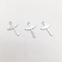 Stainless Steel Cross Pendants, 304 Stainless Steel, polished, DIY, original color, 12.5x1.5x0.8mm, Sold By PC
