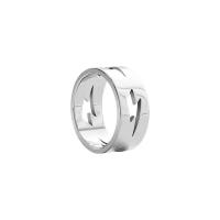 Палец кольцо из нержавеющей стали, Нержавеющая сталь 304, ювелирные изделия моды & Мужская & разный размер для выбора, оригинальный цвет, продается PC