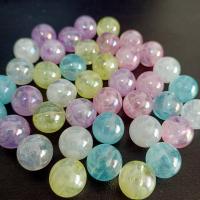 Perles  acrylique plaqué , Rond, Placage coloré, DIY, plus de couleurs à choisir, 16mm, Environ 100PC/sac, Vendu par sac