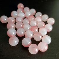 Perle acrylique, Rond, DIY, rose, 12mm, Environ 100PC/sac, Vendu par sac