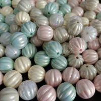 Perles  acrylique plaqué , Placage coloré, DIY, plus de couleurs à choisir, 18mm, Environ 100PC/sac, Vendu par sac