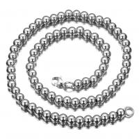 Titanstahl Halskette, poliert, Modeschmuck & unisex & verschiedene Größen vorhanden, frei von Nickel, Blei & Kadmium, verkauft von PC