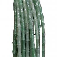 Edelstein Schmuckperlen, Bambus, poliert, DIY & verschiedenen Materialien für die Wahl, keine, ca. 30PCs/Strang, verkauft per ca. 36 cm Strang
