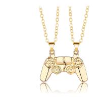Zinc Alloy Jewelry Necklace fashion jewelry & Unisex nickel lead & cadmium free 45cm Sold By Set