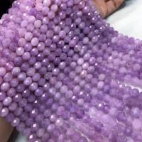 Gemstone Jewelry Beads Lavender polished folk style & DIY Sold Per Approx 38-40 cm Strand