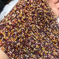 Κρόκο Stone Beads, γυαλισμένο, Λαϊκό ύφος & DIY, beads size 1x2mm, Sold Per Περίπου 38-40 cm Strand