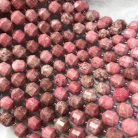 Natural Rhodonite Beads polished folk style & DIY pink Sold Per Approx 38-40 cm Strand